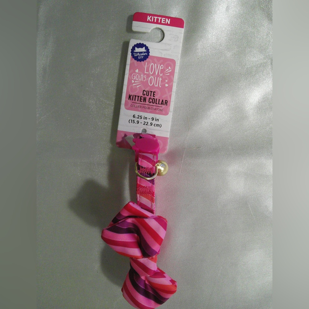 Youly the sweetheart Valentine’s Day Check Cat Collar